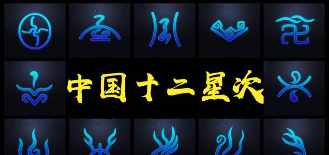 中国式十二星座划分